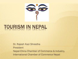 Tourism in Nepal - Nepal China Chamber of Commerce & Industry