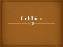Buddhism - St Mary's College RE