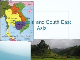 Polynesia, South East Asia, and Oceania
