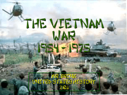 The Vietnam War, 1954-1975