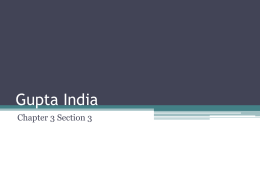 Gupta India - Walker World History