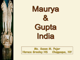 Maurya & Gupta Empires