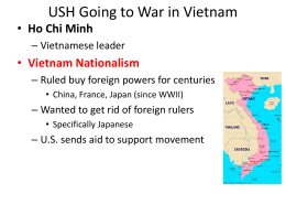 USH Going to War in Vietnam - Eastern Upper Peninsula ISD