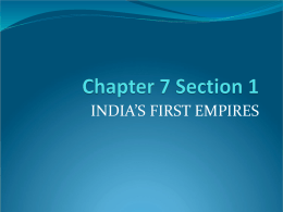 India`s First Empire