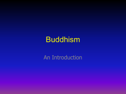 Buddhism - Woodford County Schools