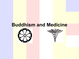 Buddhism in Medicine