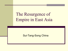 The Resurgence of Empire in East Asia