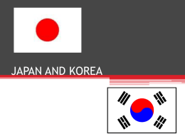 JAPAN AND KOREA