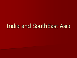 India and SouthEast Asia