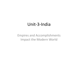 Unit-3-India