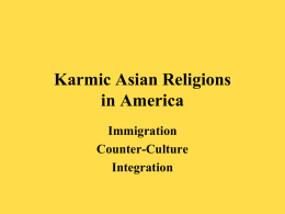 Asian Religions in America - San Jose State University