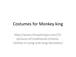 MONKEY Costume ideas slide show