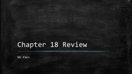 7th grade Chapter 18 reviewx