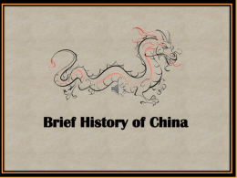 China Civilizations and Philosophies