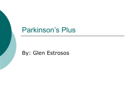 Parkinson’s Plus