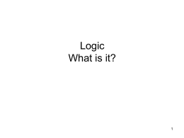Logic - Lnu.se