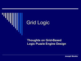 Grid Logic - Cognitive science