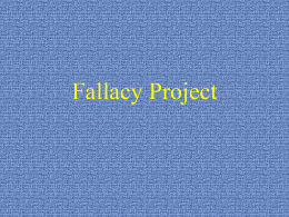 Fallacy 2 - resources