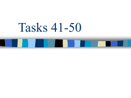 tasks 41