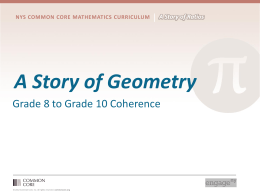 Grades 8-10 Geometry Coherence Presentation