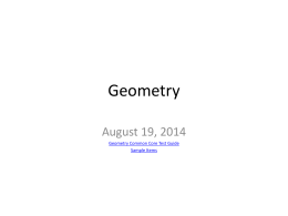 hs geometry