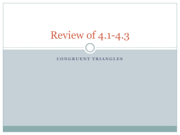 Review of 4.1