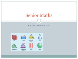 Senior Maths