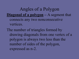 Angles of a Polygon