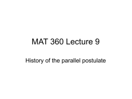 MAT360 Lecture 9