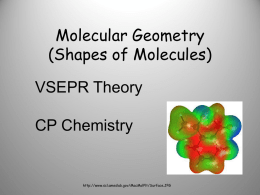 Molecular Geometry and Polarity
