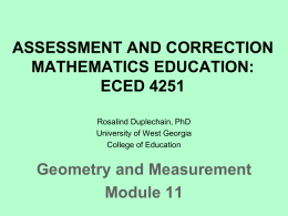 Geo and Measurement_Module 11