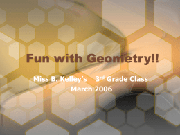 Fun with Geometry!!