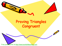 Geometry Congruence