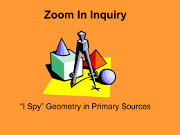 Zoom In Inquiry