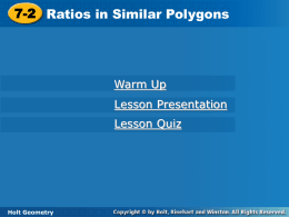 similar polygons - Plainfield Public Schools