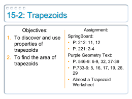 15 2 Trapezoids
