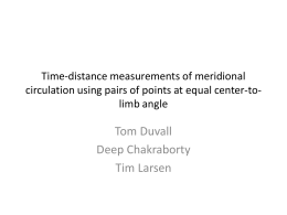 Time-distance measurements of meridional circulation using pairs of