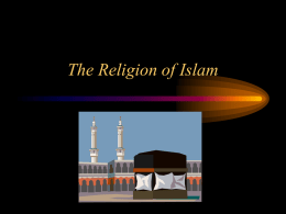Three Religions of the Middle East