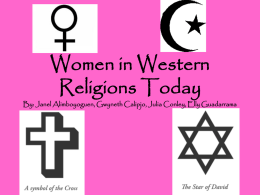 Women in Western Religions Today