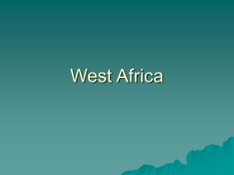 West Africa - SchoolRack