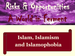 islam_islamism - Joseph A. Camilleri