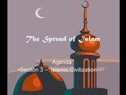 Islam Section 3 - Kenston Local Schools