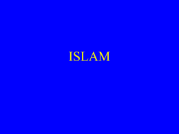 islam - Walton High