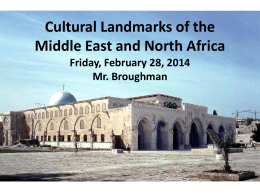 Cultural Landmarks of the Middle East and North Africa
