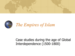 The Empires of Islam