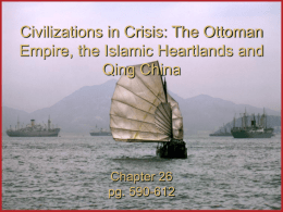 Chapter 26 Civilizations in Crisis