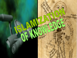 Islamization of knowledge