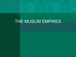 Islamic Empires PowerPoint