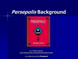 Persepolis Background