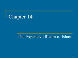 APWH Ch 14 Rise of Islam